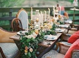 courrone verdure table, decor table verdure mariage, decoration verdure mariage, decor mariage champetre, decor table mairage boheme, decor mariage champetre